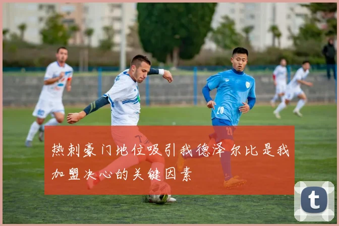 热刺豪门地位吸引我德泽尔比是我加盟决心的关键因素